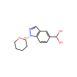 (1-(Tetrahydro-2H-pyran-2-yl)-1H-indazol-5-yl)boronic acid