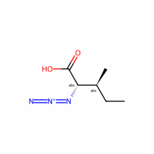 (2S,3S)-2-Azido-3-methylpentanoic Acid