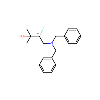 (R)-4-(Dibenzylamino)-3-fluoro-2-methyl-2-butanol