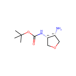 tert-Butyl ((3R,4S)-4-aminotetrahydrofuran-3-yl)carbamate