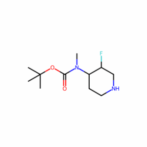 tert-butyl N-(3-fluoropiperidin-4-yl)-N-methylcarbamate