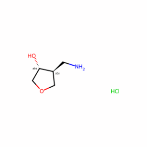 (3R,4S)-rel-4-(Aminomethyl)tetrahydrofuran-3-ol hydrochloride