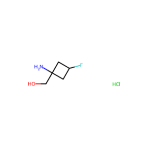 (1-amino-3-fluorocyclobutyl)methanol hydrochloride