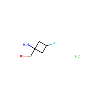 (1-amino-3-fluorocyclobutyl)methanol hydrochloride