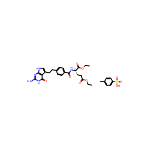 (S)-Diethyl 2-(4-(2-(2-amino-4-oxo-4,7-dihydro-3H-pyrrolo[2,3-d]pyrimidin-5-yl)ethyl)benzamido)pentanedioate 4-methylbenzenesulfonate