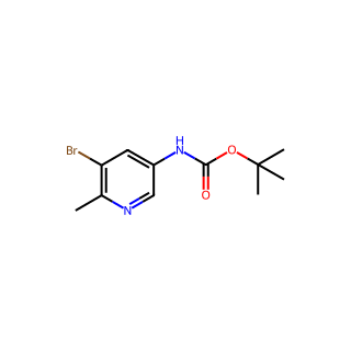 tert-Butyl (5-bromo-6-methylpyridin-3-yl)carbamate
