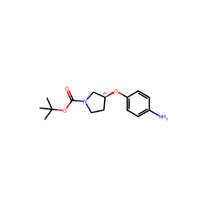 (S)-TERT-BUTYL 3-(4-AMINOPHENOXY)PYRROLIDINE-1-CARBOXYLATE