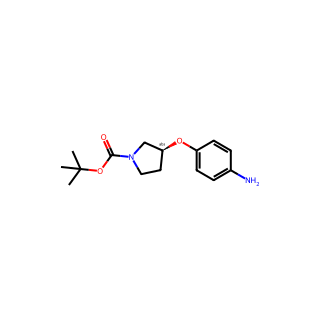 (S)-TERT-BUTYL 3-(4-AMINOPHENOXY)PYRROLIDINE-1-CARBOXYLATE