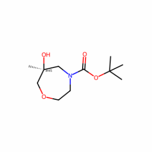 tert-butyl 6-hydroxy-6-methyl-1,4-oxazepane-4-carboxylate