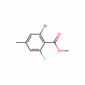 Methyl 2-bromo-6-flouro-4-methylbenzoate