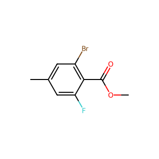 Methyl 2-bromo-6-flouro-4-methylbenzoate