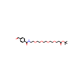 tert-Butyl 1-(4-formylphenyl)-1-oxo-5,8,11,14-tetraoxa-2-azaheptadecan-17-oate