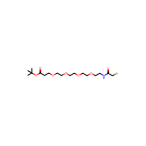 tert-Butyl 1-bromo-2-oxo-6,9,12,15-tetraoxa-3-azaoctadecan-18-oate