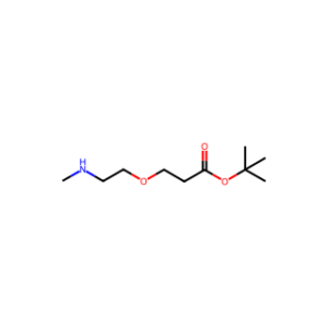 Tert-Butyl 3-(2-(Methylamino)Ethoxy)Propanoate