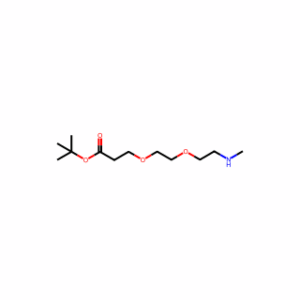 tert-Butyl 3-(2-(2-(methylamino)ethoxy)ethoxy)propanoate
