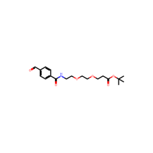 tert-Butyl 3-(2-(2-(4-formylbenzamido)ethoxy)ethoxy)propanoate