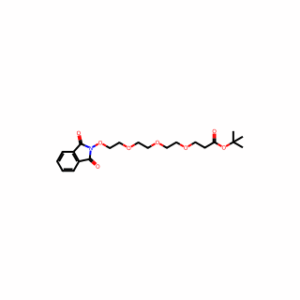 tert-Butyl 3-(2-(2-(2-((1,3-dioxoisoindolin-2-yl)oxy)ethoxy)ethoxy)ethoxy)propanoate