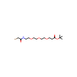 tert-Butyl 1-bromo-2-oxo-6,9,12-trioxa-3-azapentadecan-15-oate