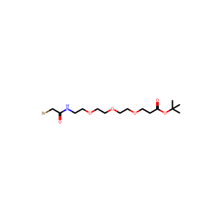 tert-Butyl 1-bromo-2-oxo-6,9,12-trioxa-3-azapentadecan-15-oate