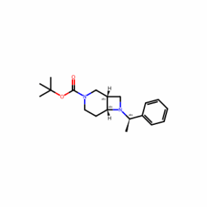 (1S,6R)-3-Boc-7-[(R)-1-phenylethyl]-3,7-diazabicyclo[4.2.0]octane