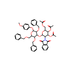 GlcNPhth[346Ac]β(1-3)Gal[246Bn]-β-MP