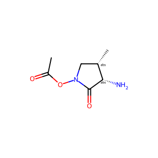 (3S,4S)-3-Amino-1-hydroxy-4-methyl-2-pyrrolidinone Acetate