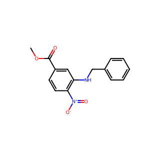 Methyl 3-(benzylamino)-4-nitrobenzoate