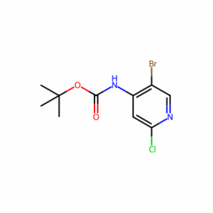 tert-BUTYL 5-BROMO-2-CHLOROPYRIDIN-4-YLCARBAMATE