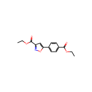 Ethyl 5-[4-(Ethoxycarbonyl)phenyl]isoxazole-3-carboxylate