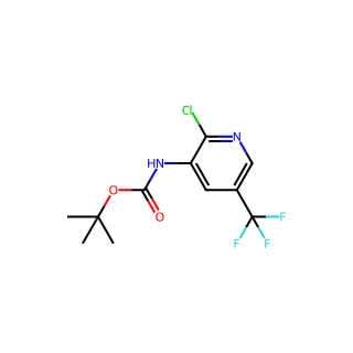 tert-Butyl 2-chloro-5-(trifluoromethyl)pyridin-3-ylcarbamate
