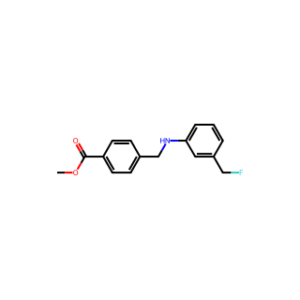 Methyl 4-[[[3-(Fluoromethyl)phenyl]amino]methyl]benzoate