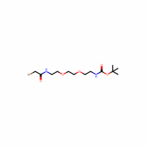 tert-Butyl (2-(2-(2-(2-bromoacetamido)ethoxy)ethoxy)ethyl)carbamate