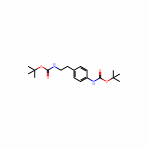 tert-Butyl N-(4-(2-(((tert-butoxy)carbonyl)amino)ethyl)phenyl)carbamate