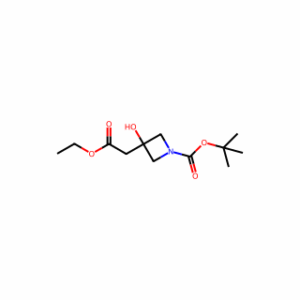 tert-butyl 3-(2-ethoxy-2-oxoethyl)-3-hydroxyazetidine-1-carboxylate