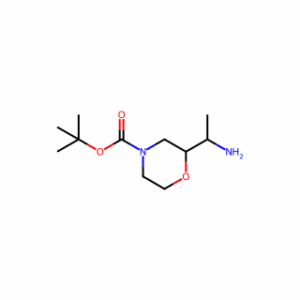 tert-Butyl 2-(1-aminoethyl)morpholine-4-carboxylate