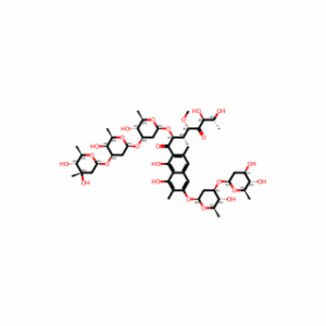 (2S,3S)-3-((1S,3S,4R)-3,4-Dihydroxy-1-methoxy-2-oxopentyl)-2-(((2S,4R,5R,6R)-4-(((2S,4R,5S,6R)-4-(((2S,4S,5R,6R)-4,5-dihydroxy-4,6-dimethyltetrahydro-2H-pyran-2-yl)oxy)-5-hydroxy-6-methyltetrahydro-2H-pyran-2-yl)oxy)-5-hydroxy-6-methyltetrahydro-2H-pyran-