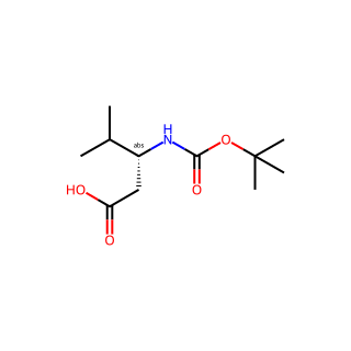 (R)-3-((tert-Butoxycarbonyl)amino)-4-methylpentanoic acid