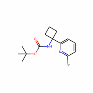 tert-Butyl (1-(6-bromopyridin-2-yl)cyclobutyl)carbamate