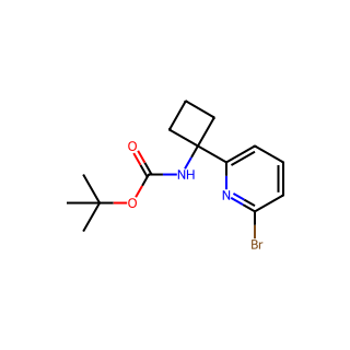 tert-Butyl (1-(6-bromopyridin-2-yl)cyclobutyl)carbamate