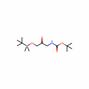 tert-Butyl (3-((tert-butyldimethylsilyl)oxy)-2-oxopropyl)carbamate