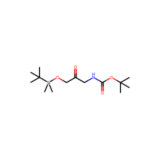 tert-Butyl (3-((tert-butyldimethylsilyl)oxy)-2-oxopropyl)carbamate