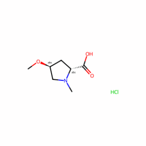 (2R,4S)-4-methoxy-1-methylpyrrolidine-2-carboxylic acid hydrochloride
