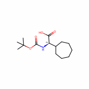 (2R)-2-([(tert-Butoxy)carbonyl]amino)-2-cycloheptylacetic acid