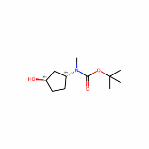 tert-Butyl ((1R,3R)-3-hydroxycyclopentyl)(methyl)carbamate