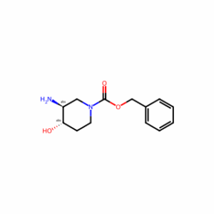 (3S,4S)-Benzyl 3-amino-4-hydroxypiperidine-1-carboxylate
