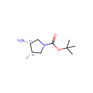 tert-butyl (3S,4S)-3-amino-4-methylpyrrolidine-1-carboxylate