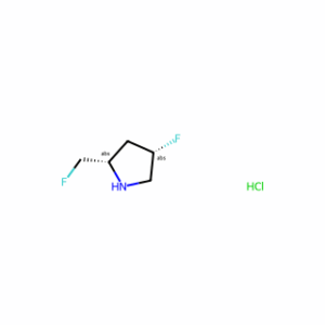 (2S,4S)-4-Fluoro-2-(fluoromethyl)pyrrolidine hydrochloride
