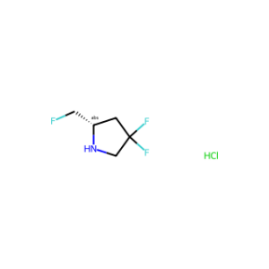 (S)-4,4-Difluoro-2-(fluoromethyl)pyrrolidine hydrochloride