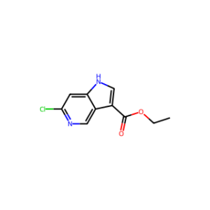 Ethyl 6-chloro-1H-pyrrolo[3,2-c]pyridine-3-carboxylate