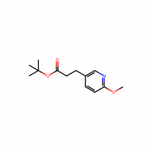 tert-Butyl 3-(6-methoxypyridin-3-yl)propanoate